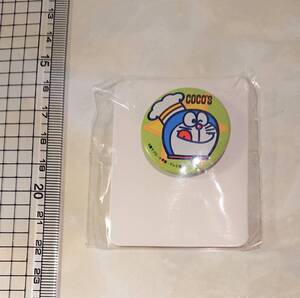 ★ドラえもん×ココス非売品ミニ缶バッジ コックのドラえもん COCO’S