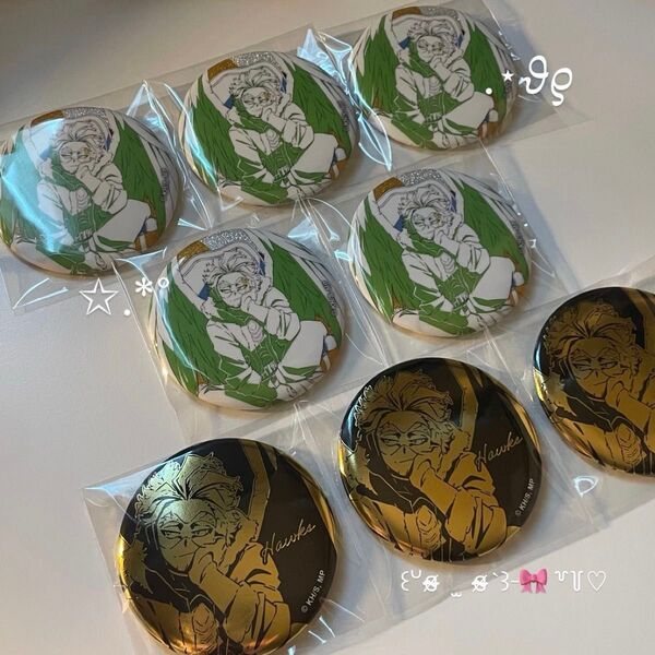 ヒロアカ ホークス 缶バッジ セット 1