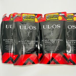 【匿名発送】 新品 大塚製薬 ULOS ウルオス スカルプシャンプー ボリュームアップ 詰め替え 420ml × 4個
