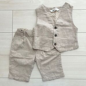 H&M ベスト パンツ セットアップ