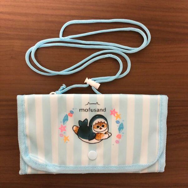 キラピチ8月号 付録 モフサンド mofusand おさいふバッグ ポーチ サコッシュ サメにゃん