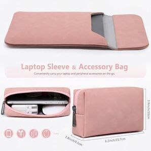 HYZUO 13インチ ノートパソコン PCインナーバッグ ディスプレイ ピンク