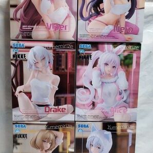 《勝利の女神:NIKKE》アニス・ N102・アリス・ドレイク・ネロ・バイパー Yumemirize フィギュア6点セット 箱有り