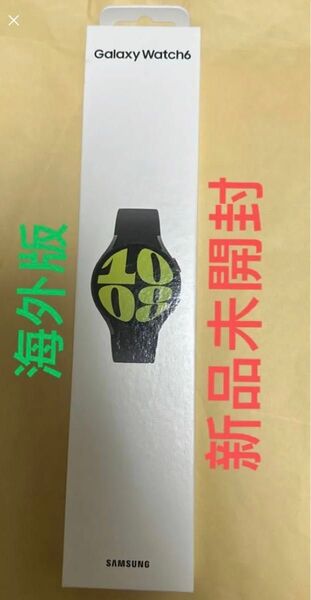 Galaxy Watch6 スマートウォッチ SAMSUNG