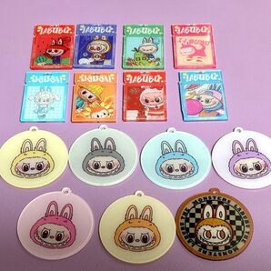 ラブブ LABUBU アクリル 2種(穴あき)
