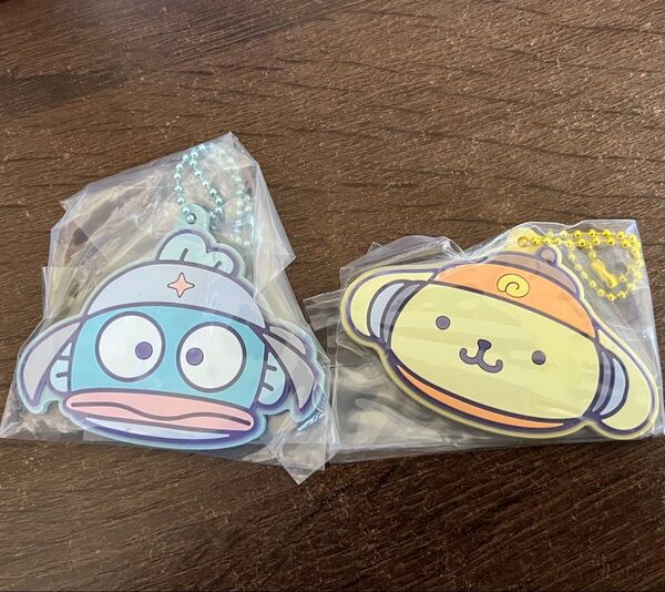 未開封品 ハンギョドン ポムポムプリン ケロロ軍曹×サンリオキャラクターズ スペシャルラバーマスコット ガチャガチャ
