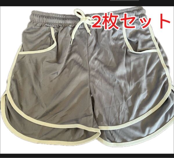 新品未使用品 ショートパンツ Lサイズ グレー ハーフパンツ