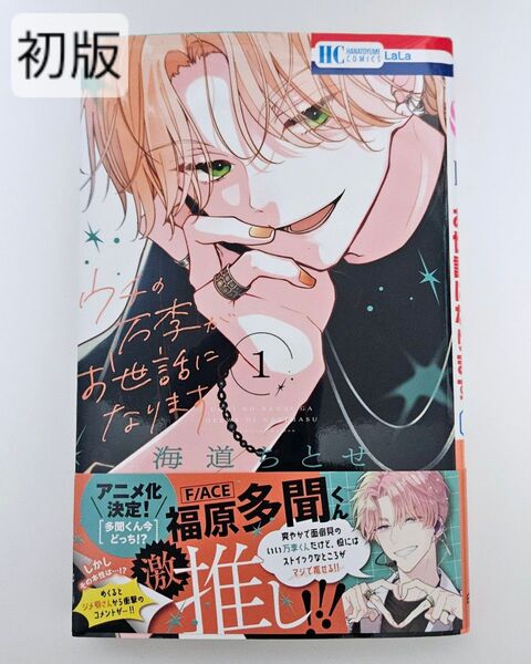 ※短期募集※値下げ&放置不可※早め購入お願い 初版 ウチの万李がお世話になります 1巻 海道ちとせ 本 漫画 単行本