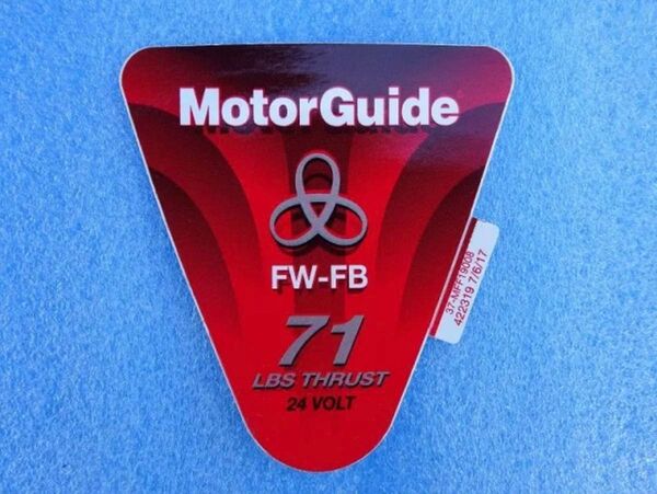 モーターガイド Motorguide エレキデカール