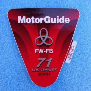 モーターガイド Motorguide エレキデカール