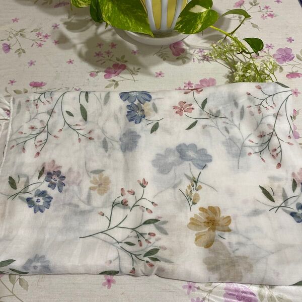 花柄ストール 新品未使用品