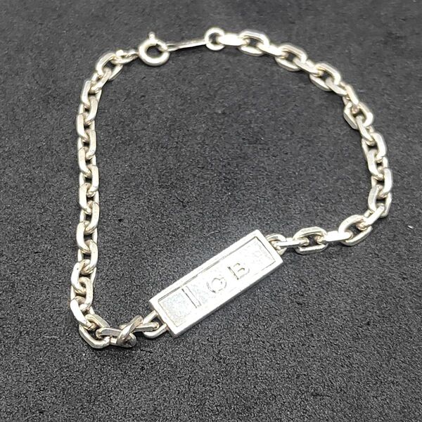 シルバー icb ブレスレット チェーン アクセサリー スターリングシルバー 銀 シルバー silver