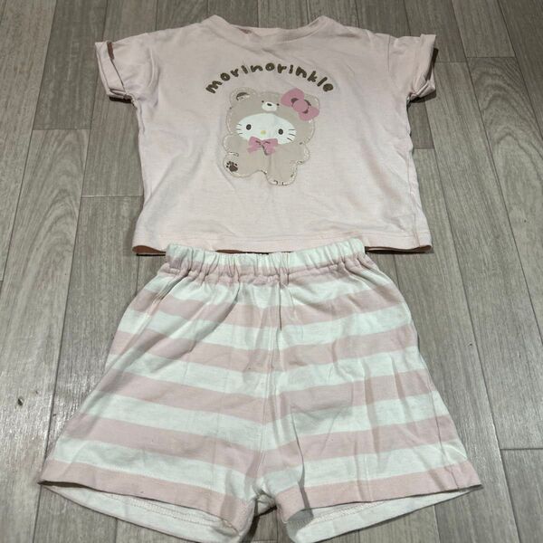 キティちゃん しまむら セットアップ 90cm 子供服