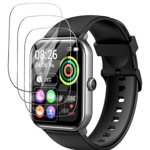 スマートウォッチ用 液晶保護フィルム 3枚セット