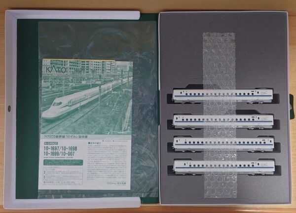 KATO 10-1698 N700S新幹線のぞみ増結セットA(4両)