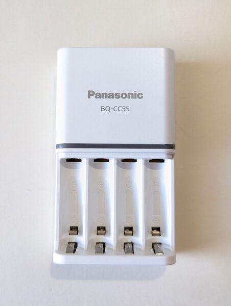 Panasonic 急速充電器BQ-CC55 単3形 単4形 エネループ パナソニック 説明書あり