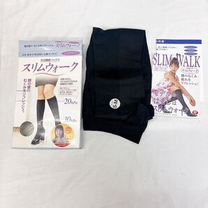 スリムウォーク 着圧ソックス ソックスタイプ S-M ブラック
