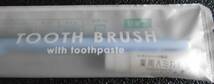 歯磨き 歯ブラシ TOOTHBRUSH 薬用歯磨き粉付き 1本 新品_画像2