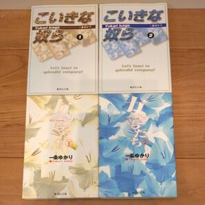 一条ゆかり こいきな奴ら 全2巻 女ともだち 全2巻 文庫版 4冊 セット (集英社文庫)