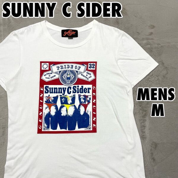 SUNNY C SIDER セクシープリントTシャツ エロT メンズMサイズ