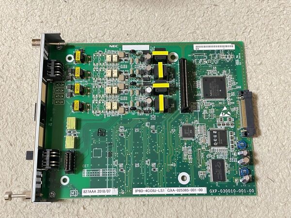 NEC Aspire WX IP8D-4COIU-LS1(4回線アナログ外線ユニット)④