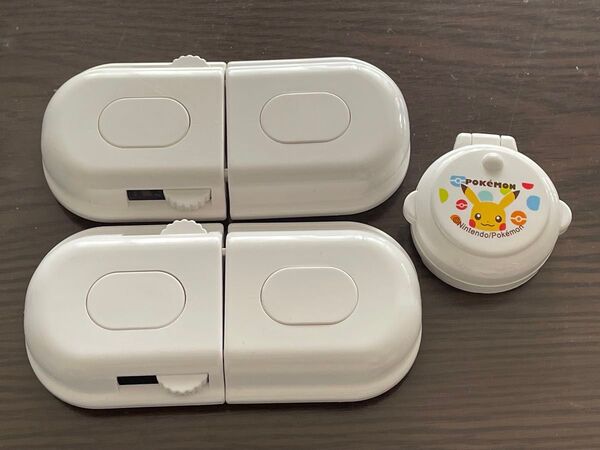ベビー イタズラ防止 扉ロック 押しボタンロック キャビネットロック