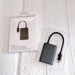 Type-C USB カードリーダー SD 3in1 OTG機能 高速転送 ハブ
