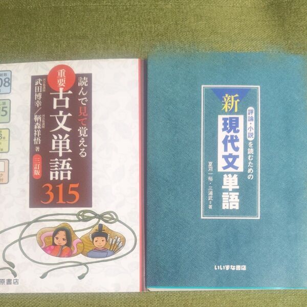古文単語315 & 新現代文単語 2冊セット
