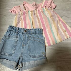 Calvin KIein Jeans 子供服 上下セット 女の子 3T