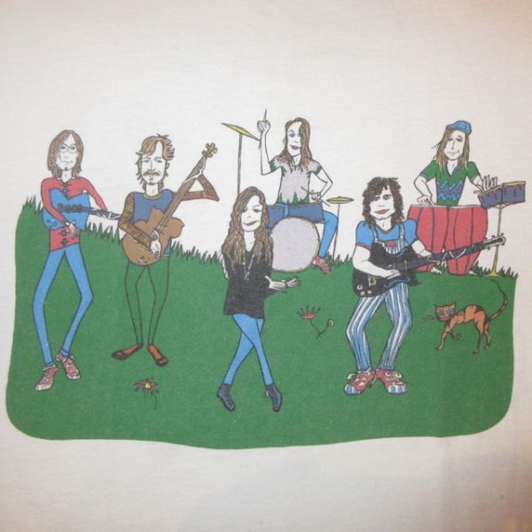 ★送料込み★ 80's ヴィンテージ 古着 EDIE BRICKELL&NEW BOHEMIANS エディブリケル ニューボヘミアンズ 星に輪ゴムを Tシャツ バンドT