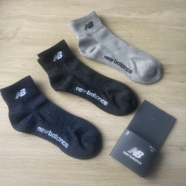 new balance ニューバランス 靴下( ソックス ) 3足組 サイズ 25〜27cm