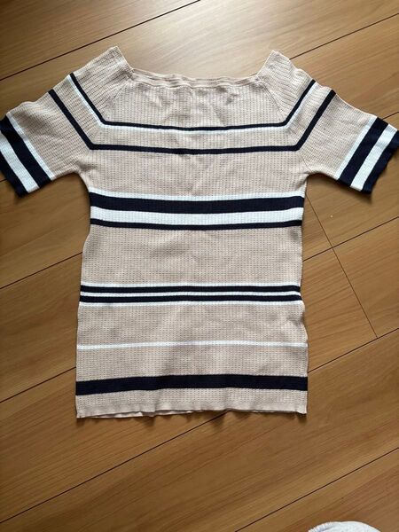 【美品】CRAFT STANDARD BOUTIQUE 半袖サマーニット