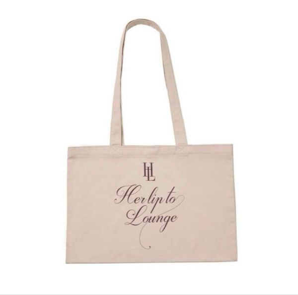 【試し入れのみ】Herlipto HLT Lounge Tote Bag