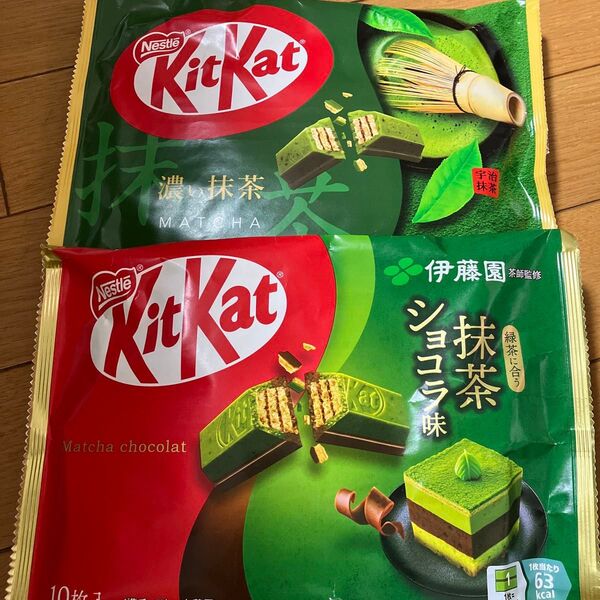 キットカット 抹茶ショコラ 濃い抹茶