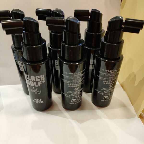 数量価格応談 50ml×6本 BLACK WOLF SCALP ESSENCE