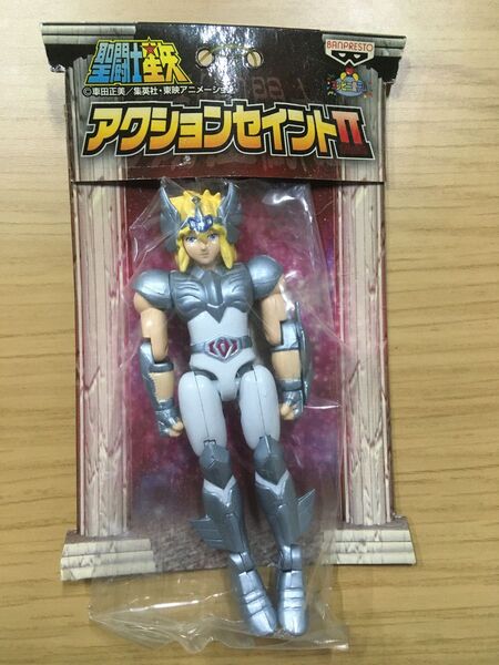 聖闘士星矢 アクションセイントII キグナス氷河 青銅聖衣 ブロンズクロス アクションフィギュア 約8cm #聖闘士星矢