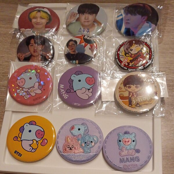 防弾少年団 J-hope BTS BT21 缶バッジ まとめ売り