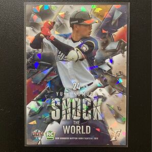 野村佑希 2019 BBM 北海道日本ハムファイターズ SHOCK the WORLD 90枚限定 ルーキーカード