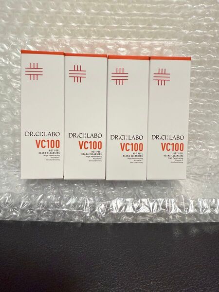 ドクターシーラボ VC100 ホットピール クレンジング ケアナクレンジング 18g×4個 新品未開封 お試し ミニサイズ