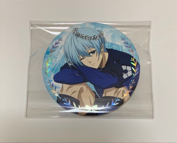 氷織羊 缶バッジ BIRTHDAY FLOWER II ブルーロック 未使用