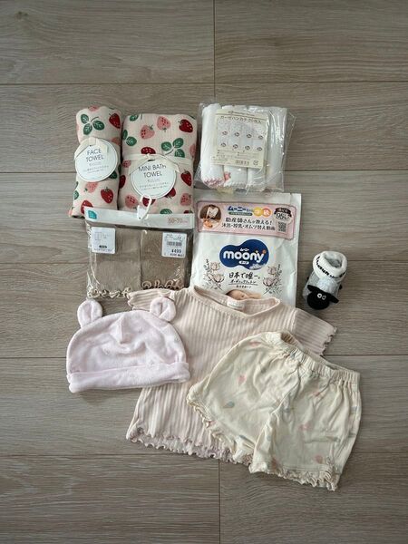 ベビー小物 ベビーガーゼ ベビータオル ベビー服 新生児グッズ