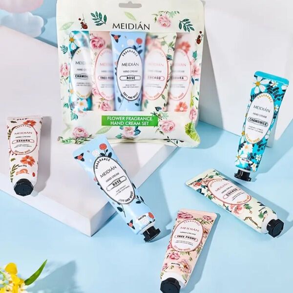 MEIDIAN ハンドクリーム5個セット フラワーフレグランス