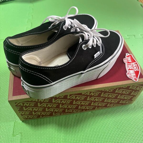 VANS オーセンティック厚底 スニーカー サイズus women7.5 usmen6.0