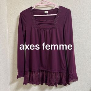 axes femme カットソー