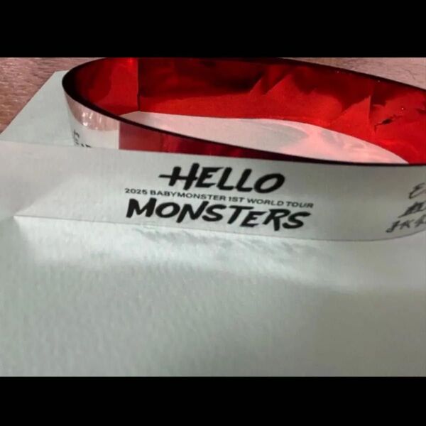 BABYMONSTER HELLO MONSTERS 銀テープ
