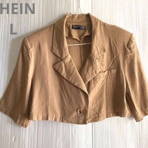 半袖ジャケット リネン