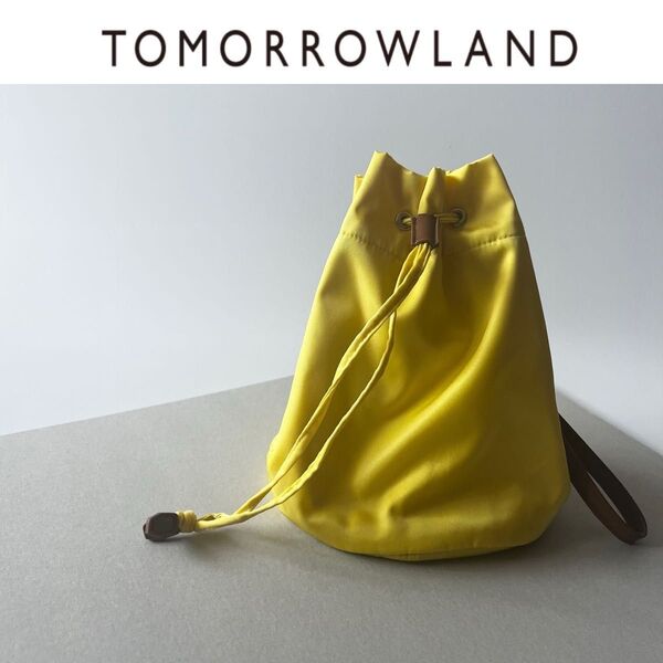 TOMORROWLANDトゥモローランド/ドローストリングバッグ
