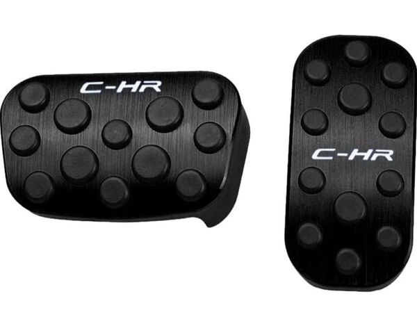 トヨタ C-HR ZYX10/NGX50 専用設計 高品質 アルミ ペダル 工具不要 CHR ブレーキ アクセル カバー 防キズ