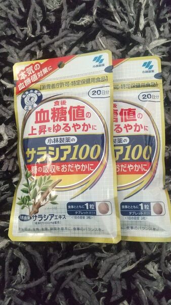 小林製薬 サラシア100 20日分×2袋