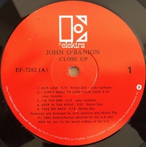 LP■ROCK//AOR/JOHN O'BANION/CLOSE UP/ELEKTRA EF-7282/78年 良好/ジョン・オバニオン/エレクトラ香港プレス？/東京音楽祭大賞記念盤_画像4